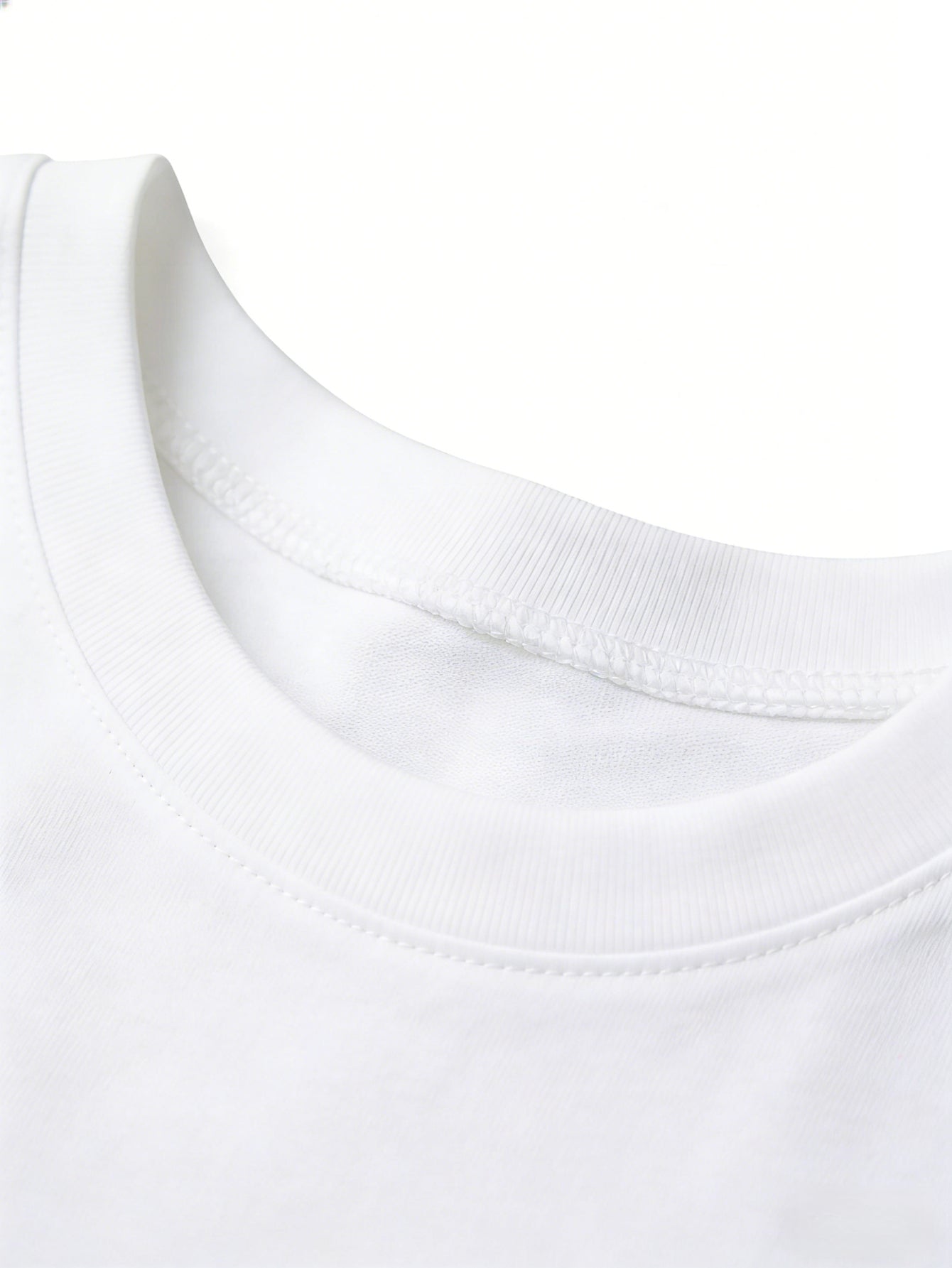 Minimalist Short Sleeve T-Shirt for Men Streetwear Trend Graphic Print Casual Crew Neck Tee Shirts Tops