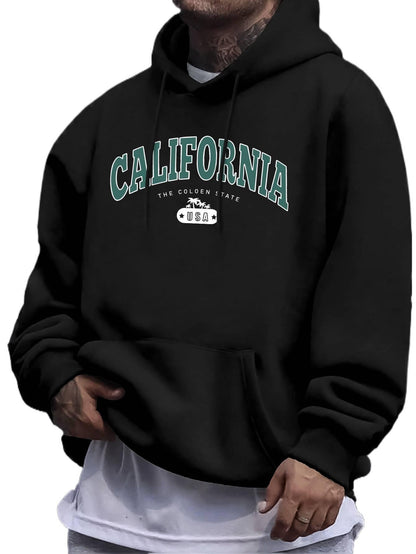 Engineered Basic Hoodie - Men‘s Drawstring Pullover with Kangaroo Pocket, Purpose-Built Design for Effortless Core Layering