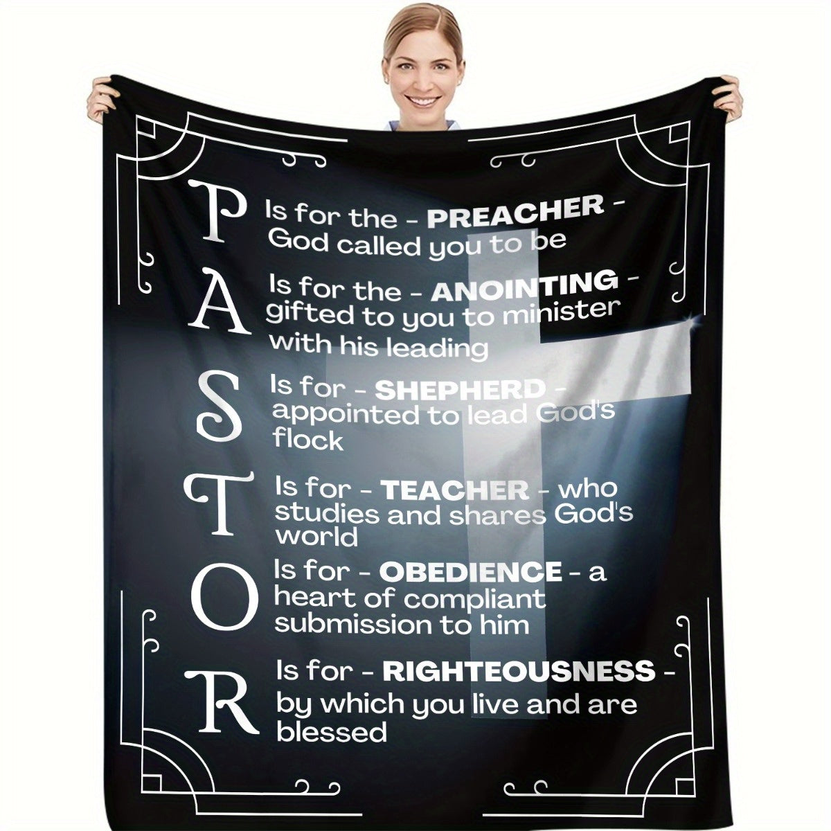 Christian Comfort Blanket - Faith-Based Flannel Throw for Prayer & Solace | A Meaningful Sympathy & Memorial Gift for Believing Friends