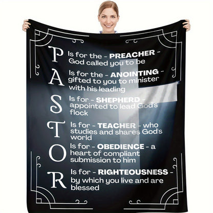Christian Comfort Blanket - Faith-Based Flannel Throw for Prayer & Solace | A Meaningful Sympathy & Memorial Gift for Believing Friends