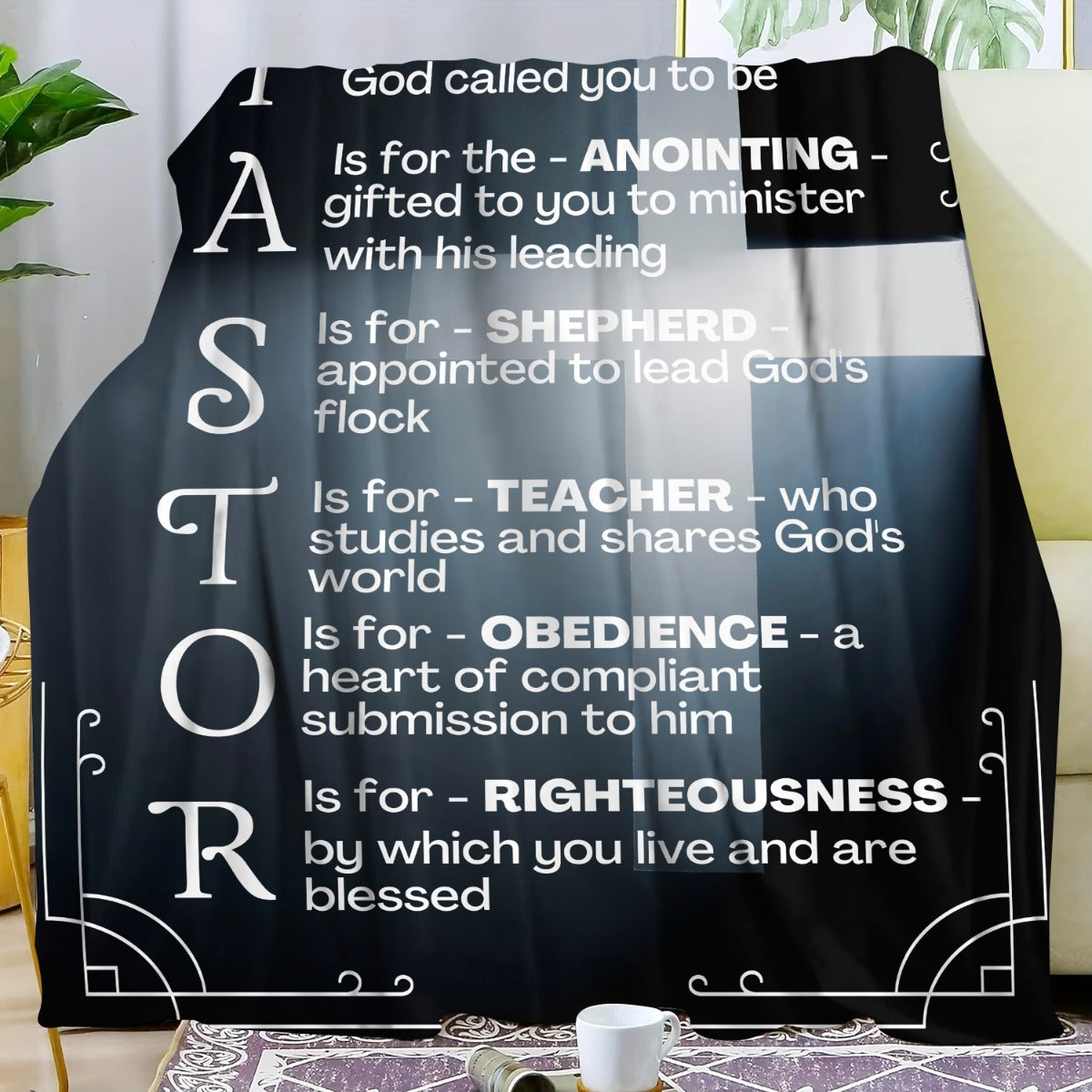Christian Comfort Blanket - Faith-Based Flannel Throw for Prayer & Solace | A Meaningful Sympathy & Memorial Gift for Believing Friends