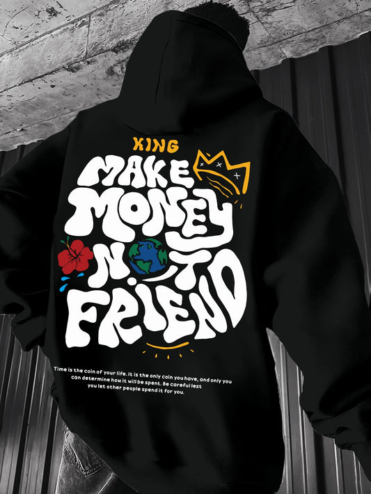 Campus Uniform Hoodie - Men‘s Go-To Layer for Lecture to Lounge, Versatile & Comfortable Hooded Sweatshirt for Daily College Wear