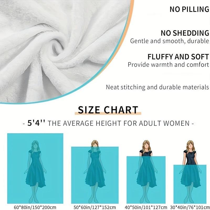 Ama Fille French Love Quote Flannel Throw Blanket - Heart Design in Light Brown, Soft Polyester All-Season Blanket - A Treasured Gift for Daughters, Romantic & Modern Sofa Décor, Machine Washable