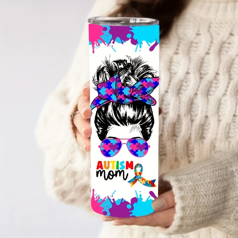 Gift Tumbler 20oz - Creative Vacuum Insulated Cup for Mom, Sister, Friends & Colleagues | Keeps Drinks Hot/Cold, Stainless Steel with Lid