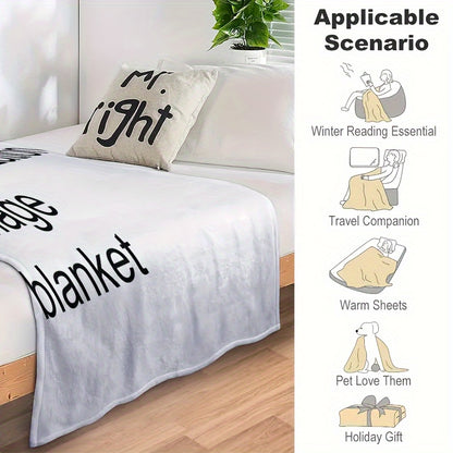 Custom Photo Flannel Blanket | HD Print, Ultra-Soft Throw Blankets All-Season