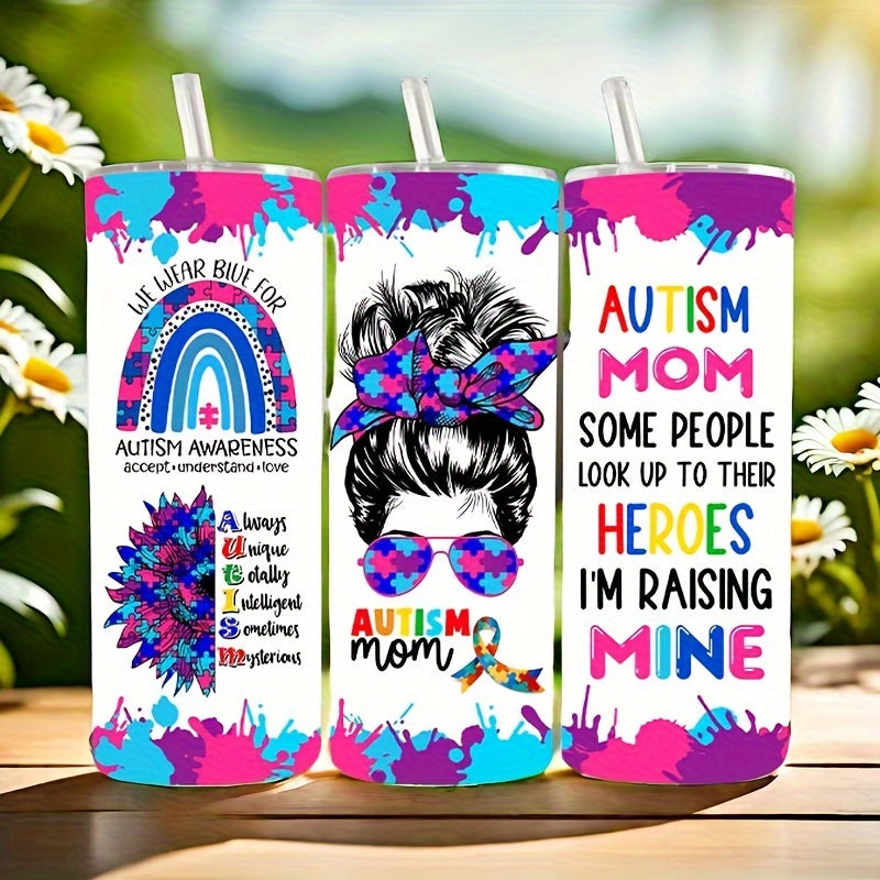 Gift Tumbler 20oz - Creative Vacuum Insulated Cup for Mom, Sister, Friends & Colleagues | Keeps Drinks Hot/Cold, Stainless Steel with Lid
