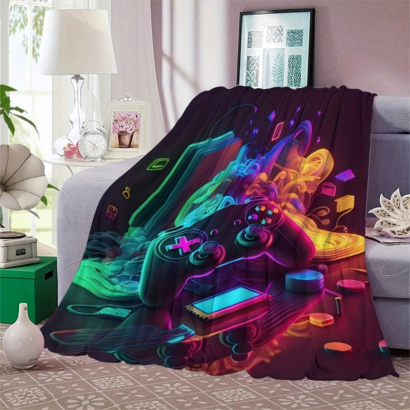 The Ultimate Gamer Blanket | Super Soft & Warm Flannel for All-Night Sessions