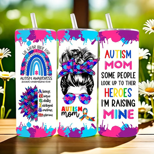 Gift Tumbler 20oz - Creative Vacuum Insulated Cup for Mom, Sister, Friends & Colleagues | Keeps Drinks Hot/Cold, Stainless Steel with Lid