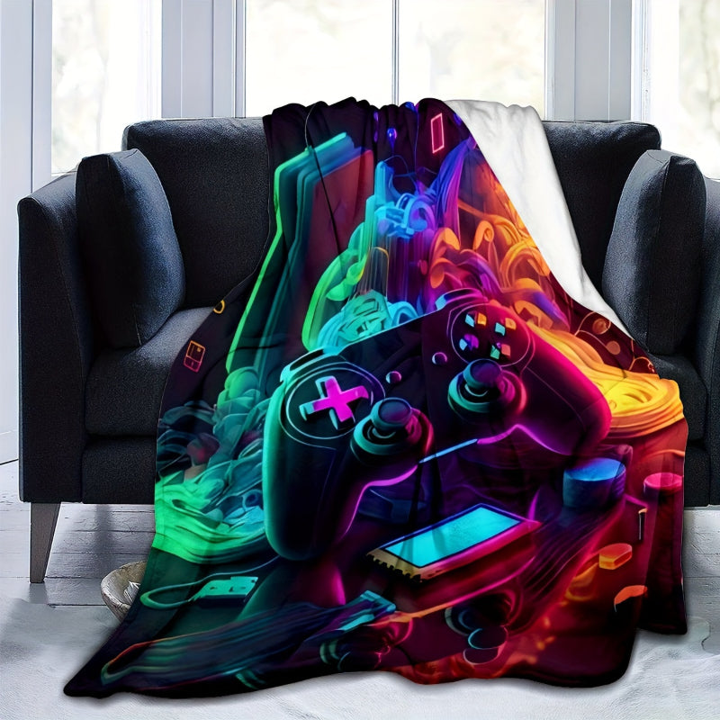 The Ultimate Gamer Blanket | Super Soft & Warm Flannel for All-Night Sessions