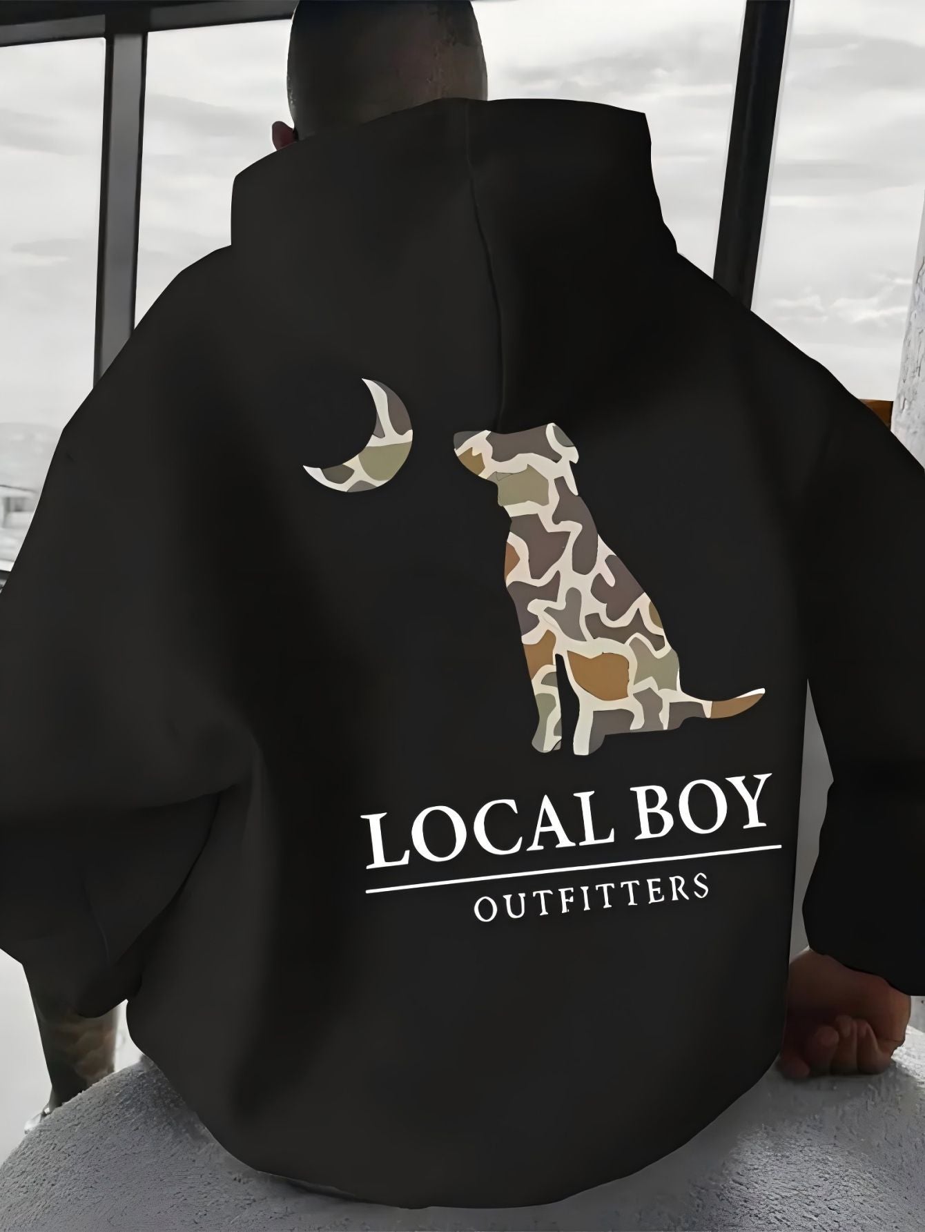 Men‘s Essential Hoodie - Long Sleeve Regular Fit Pullover, Modern Casual Hooded Sweatshirt