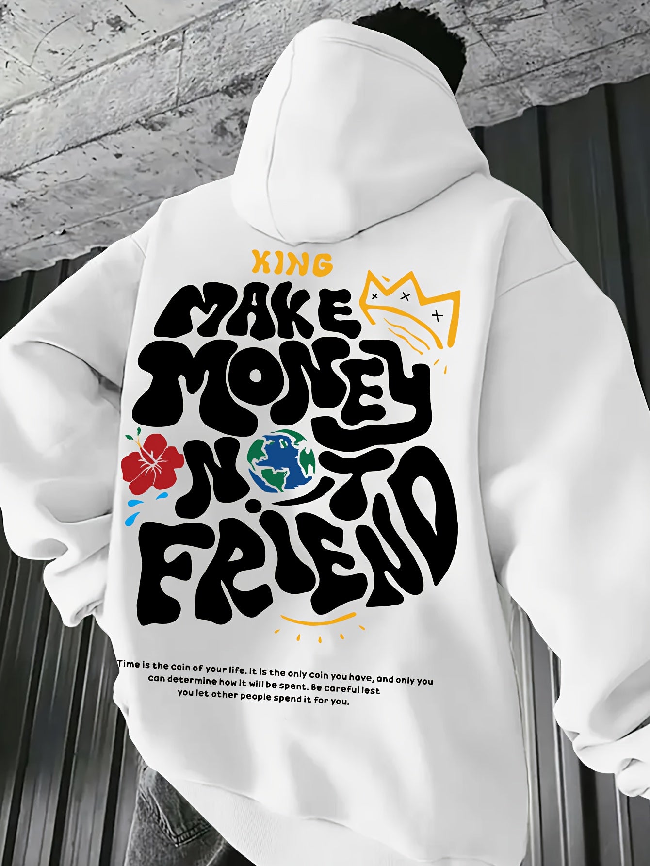 Campus Uniform Hoodie - Men‘s Go-To Layer for Lecture to Lounge, Versatile & Comfortable Hooded Sweatshirt for Daily College Wear
