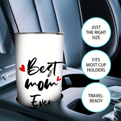 Best Mom Ever 20oz Tumbler, Stainless Steel Vacuum Insulated Travel Mug with Lid - Double Wall Coffee Cup, Ideal Mother's Day Gift