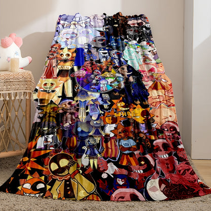Anime Blanket - Character Print, All-Season Machine Washable Fleece, Ultimate Gift for Anime Fans, Otaku Culture Throw