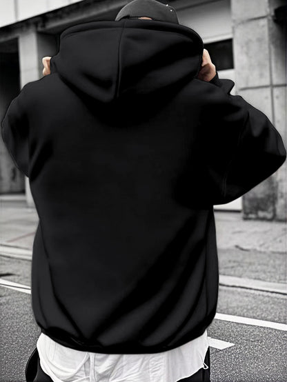 Men's All-Over Print Hoodie | Full Immersion Graphic, Statement Streetwear with Kangaroo Pocket