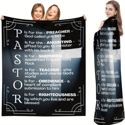 Christian Comfort Blanket - Faith-Based Flannel Throw for Prayer & Solace | A Meaningful Sympathy & Memorial Gift for Believing Friends